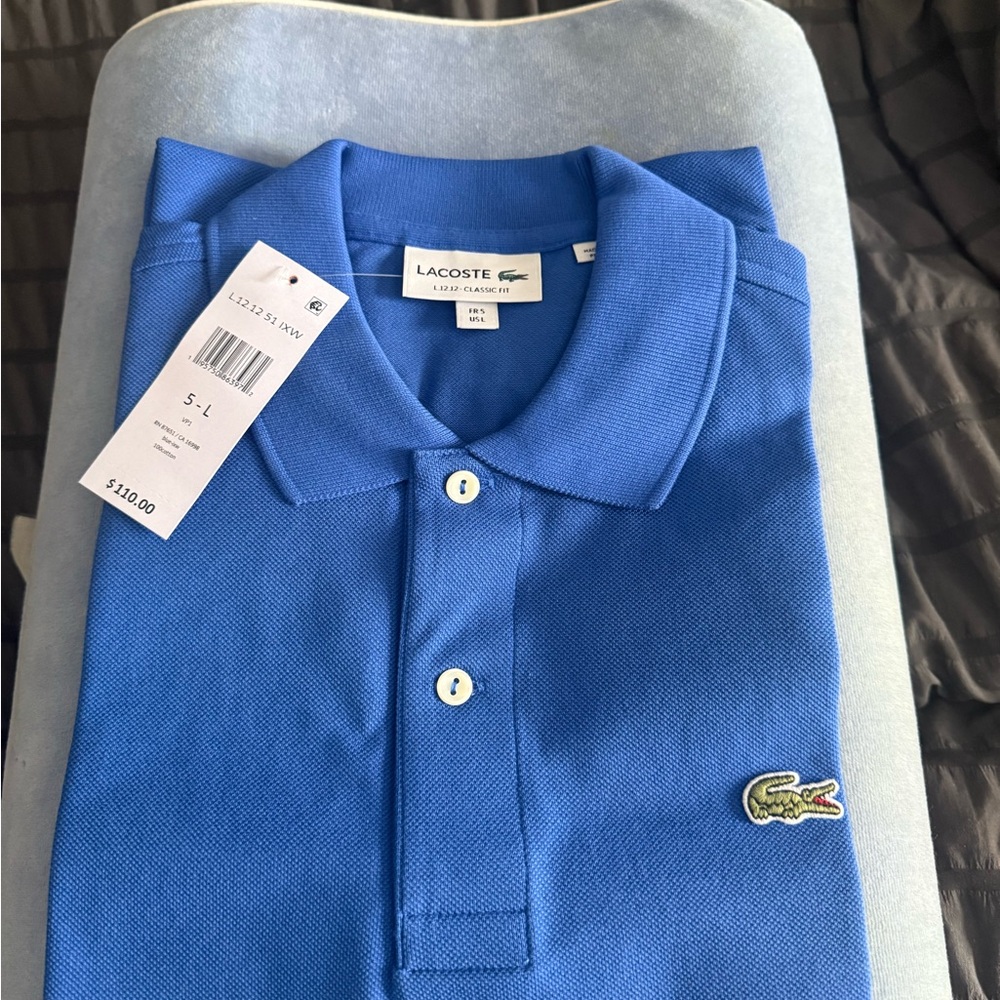 Lacoste Men's Classic Blue Polo